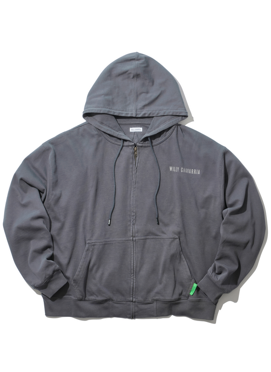 HEAVY BUFFALO ZIP HOODIE