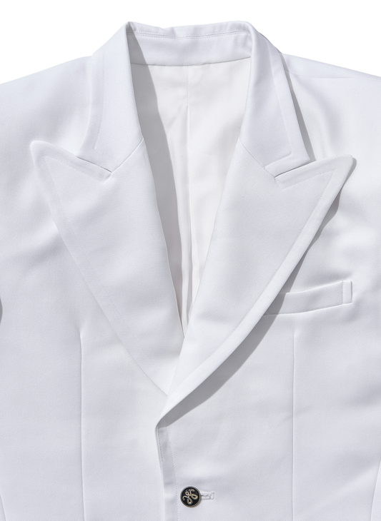 30-ShowPiece / PEAKED SHOULDER BLAZER