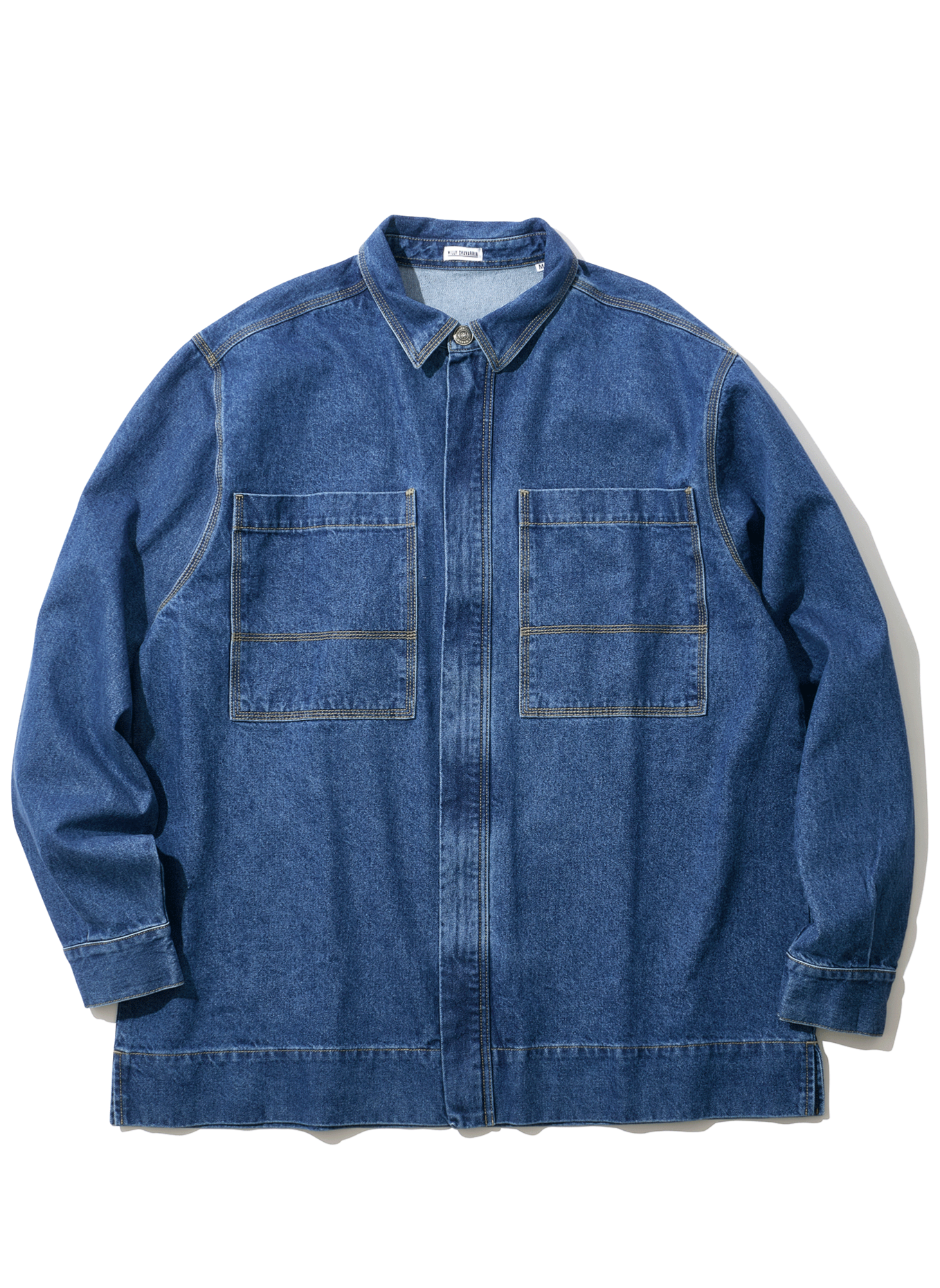ZIP PLACKET LS SHIRT