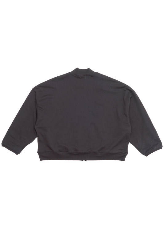 WAFFLE LINED BOMBER FULL ZIP