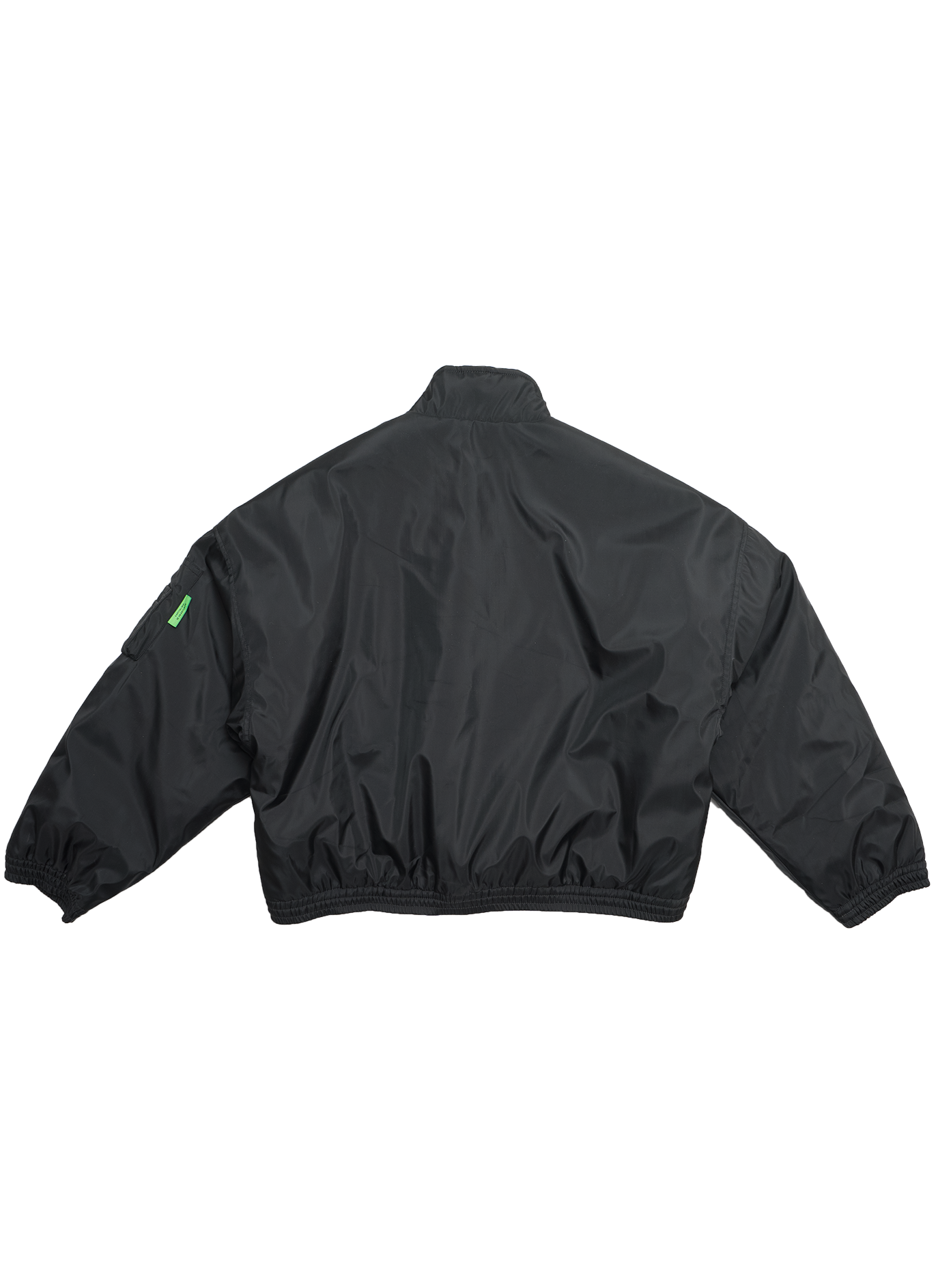 SATIN ZIP-UP