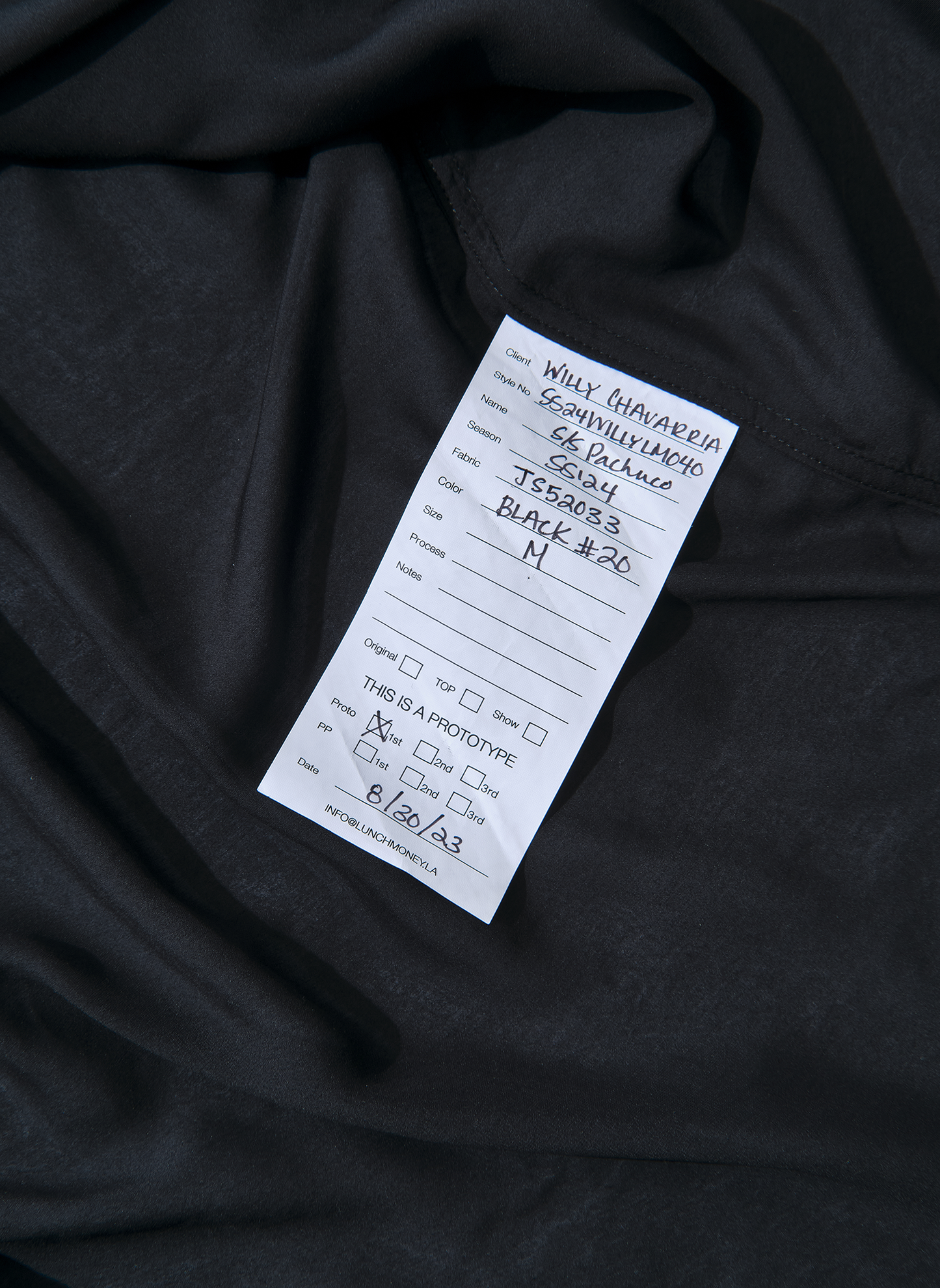 14-ShowPiece / SS PACHUCO SHIRT (BLACK)