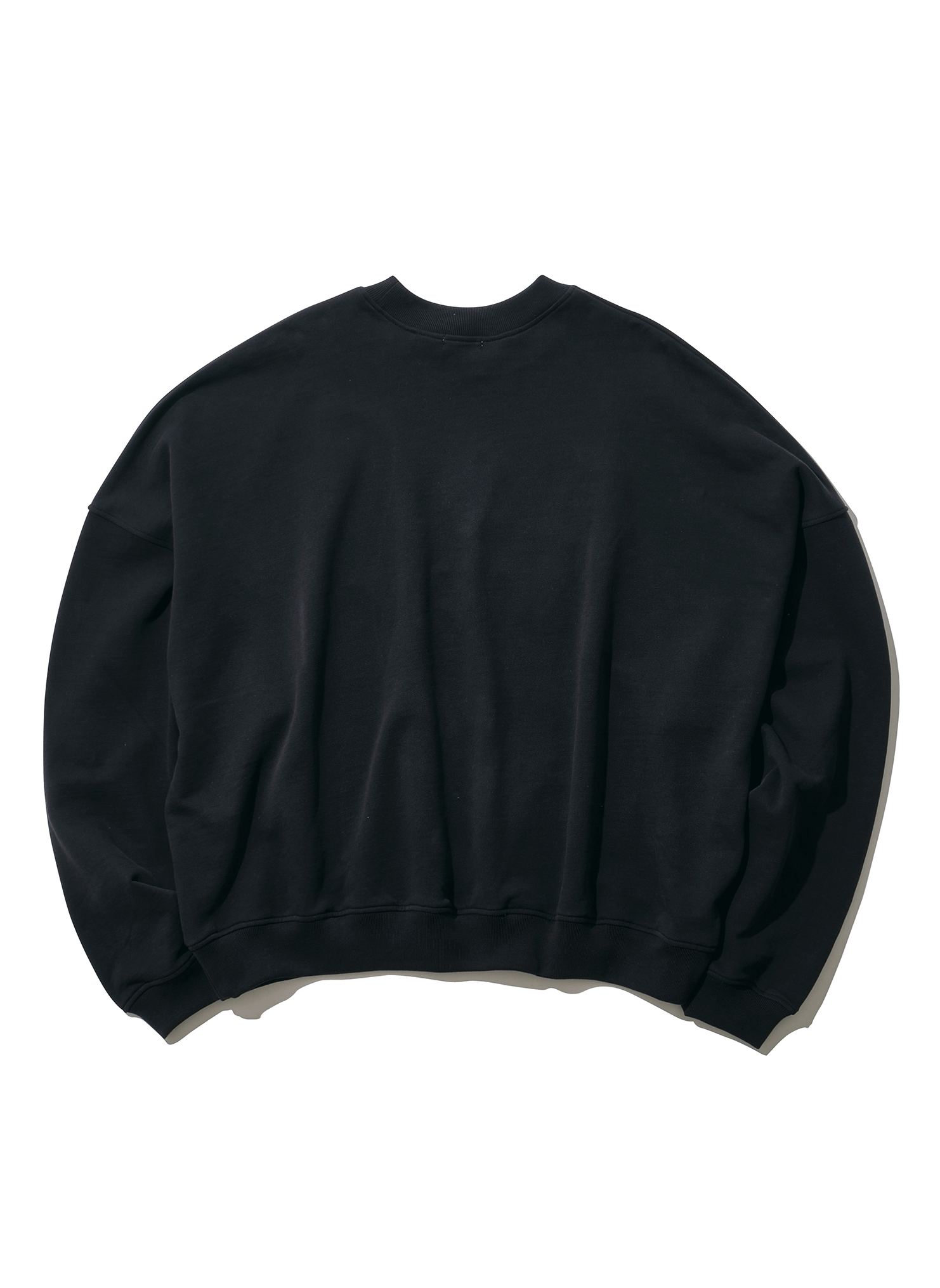 2024特集 mlvince スウェット bomber black crew sleeve スウェット 