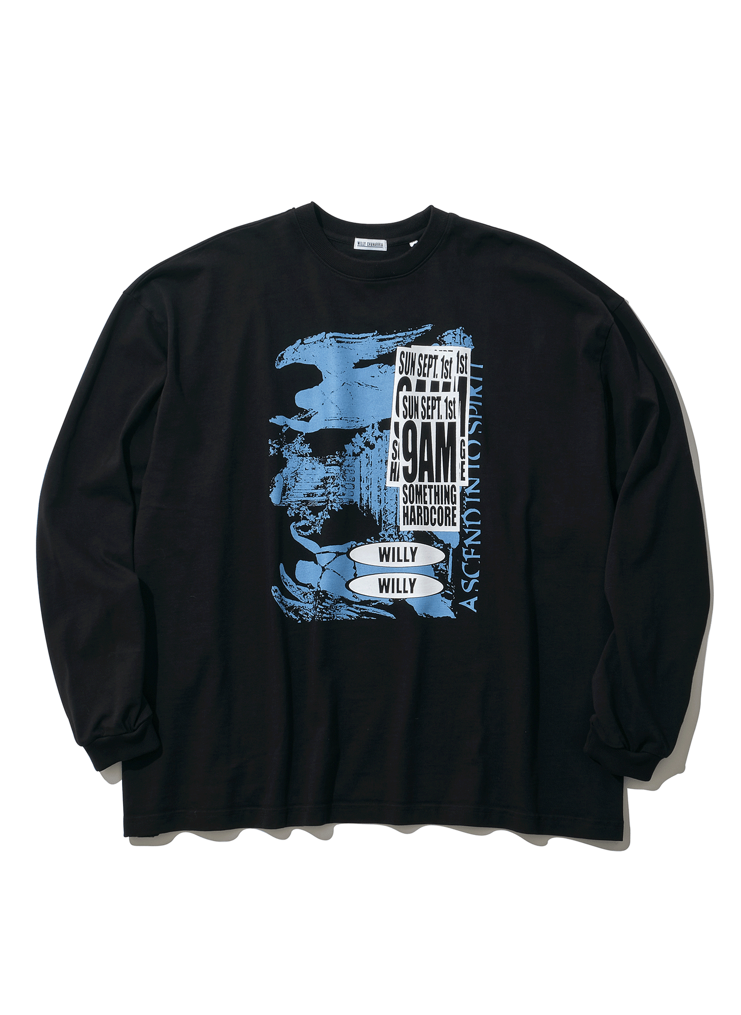 ASCENDintoSPIRIT WAFFLE LINED LS BUFFALO T