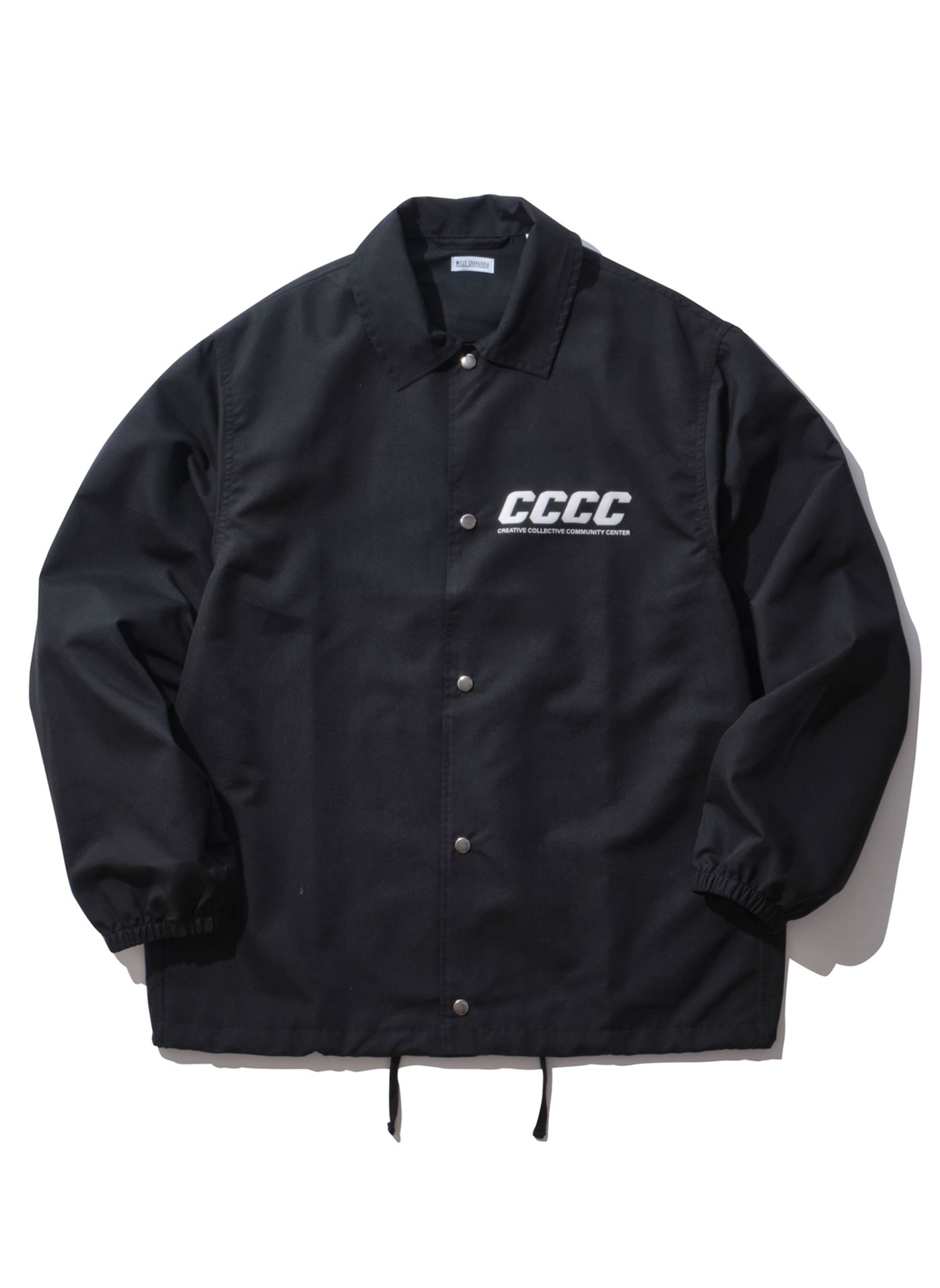 SEESEE コーチジャケット COACH JACKET BLACK SEESEE コーチジャケット COACH JACKET BLACK