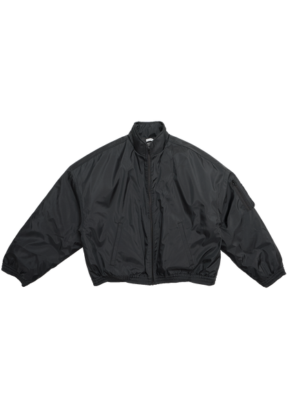 SATIN ZIP-UP
