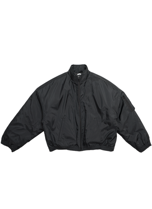 SATIN ZIP-UP